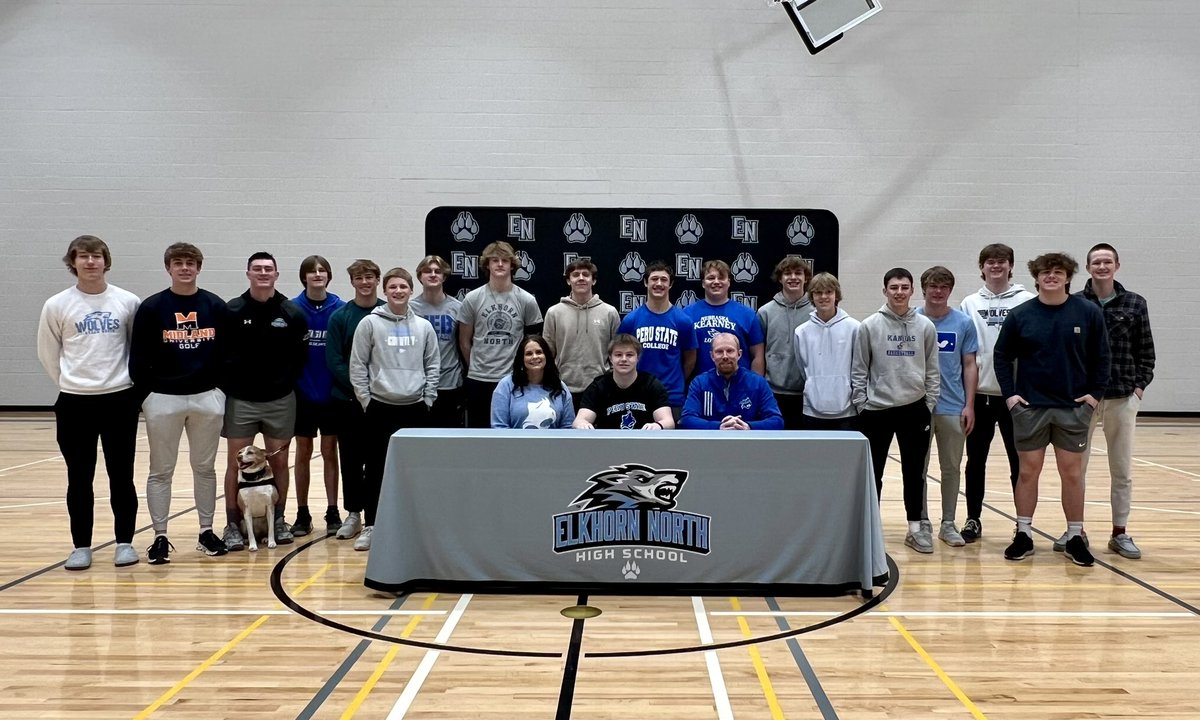 We are happy for and proud of our last two seniors signing!

<a href="/TFancher12/">Tyson Fancher</a> going to play at Peru State
<a href="/brockmarler_/">Brock Marler</a> going to play 🏈 at UNK

These two, along with the other seniors, have been a part of building something special here.

It was a complete privilege to coach them!