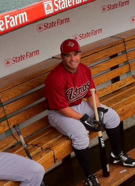 Here's a picture I took of Jose Altuve on July 22, 2011, prior to his first career road game at Wrigley Field. This was prior to his second MLB game.