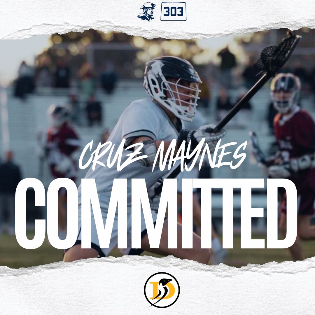 🚨 Commit Alert 🚨 

Congrats to Cruz Maynes on his commitment to play lacrosse at Dominican University!

#DDRR #rebelsatthenextlevel