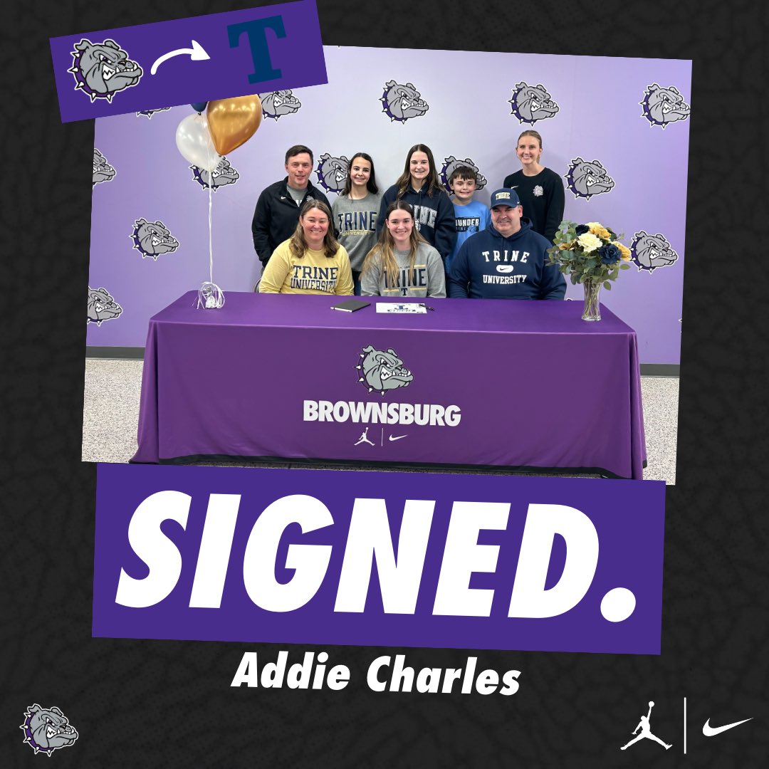 bhsdogs's tweet image. Congratulations to Addie Charles for signing to continue her academic and athletic career!

#BulldogFamily