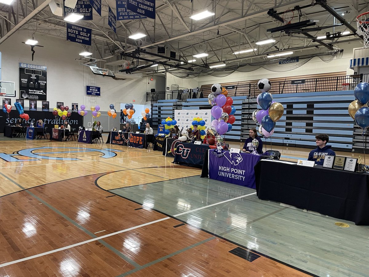 STATE CHAMPS! Michigan (@statechampsmich) on Twitter photo Congrats to all of the Lansing Catholic student-athletes signing their NLIs today! <a href="/Cougargirlbball/">Coach Kacee</a> <a href="/lansingcatholic/">Lansing Catholic HS</a>
<a href="/StateChampsW/">State Champs! W</a>
Photo Credit: <a href="/ian_kress/">Ian Kress</a> Congrats to all of the Lansing Catholic student-athletes signing their NLIs today! <a href="/Cougargirlbball/">Coach Kacee</a> <a href="/lansingcatholic/">Lansing Catholic HS</a>
<a href="/StateChampsW/">State Champs! W</a>
Photo Credit: <a href="/ian_kress/">Ian Kress</a>
