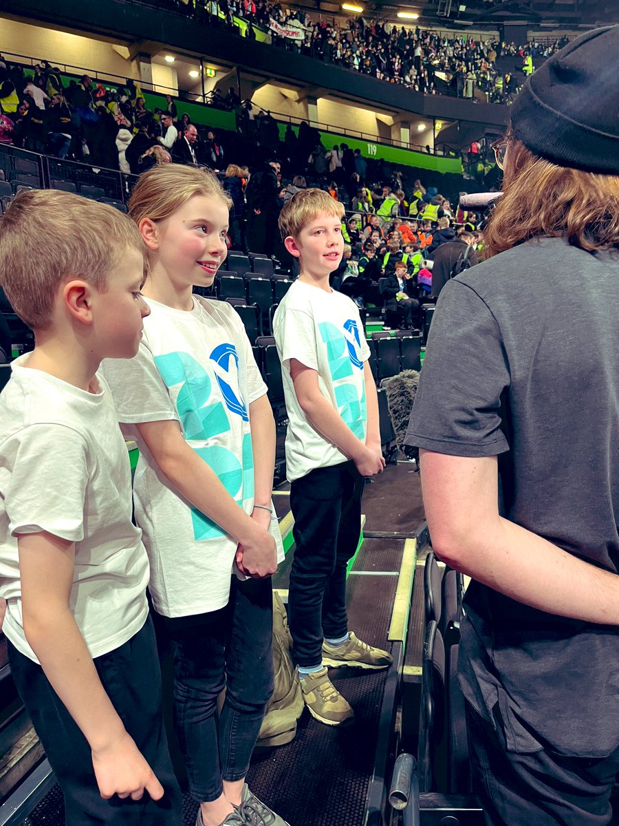 A quick interview for the Young Voices film before we leave. The children were exceptional. What an experience! #youngvoices