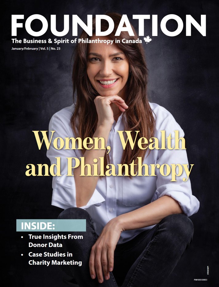 Latest edition of <a href="/FoundationMaga1/">Foundation Magazine</a> is out! bit.ly/FoundationMaga… excited to see <a href="/TD_Canada/">TD (Canada)</a>  research led by <a href="/JoAnneRyan_TD/">Jo-Anne Ryan</a> on Women &amp; philanthropy unpacked at #CAGP24 in Ottawa in April! 

Still some space left to join us at <a href="/TheWestinOttawa/">The Westin Ottawa</a> cagpconference.org
