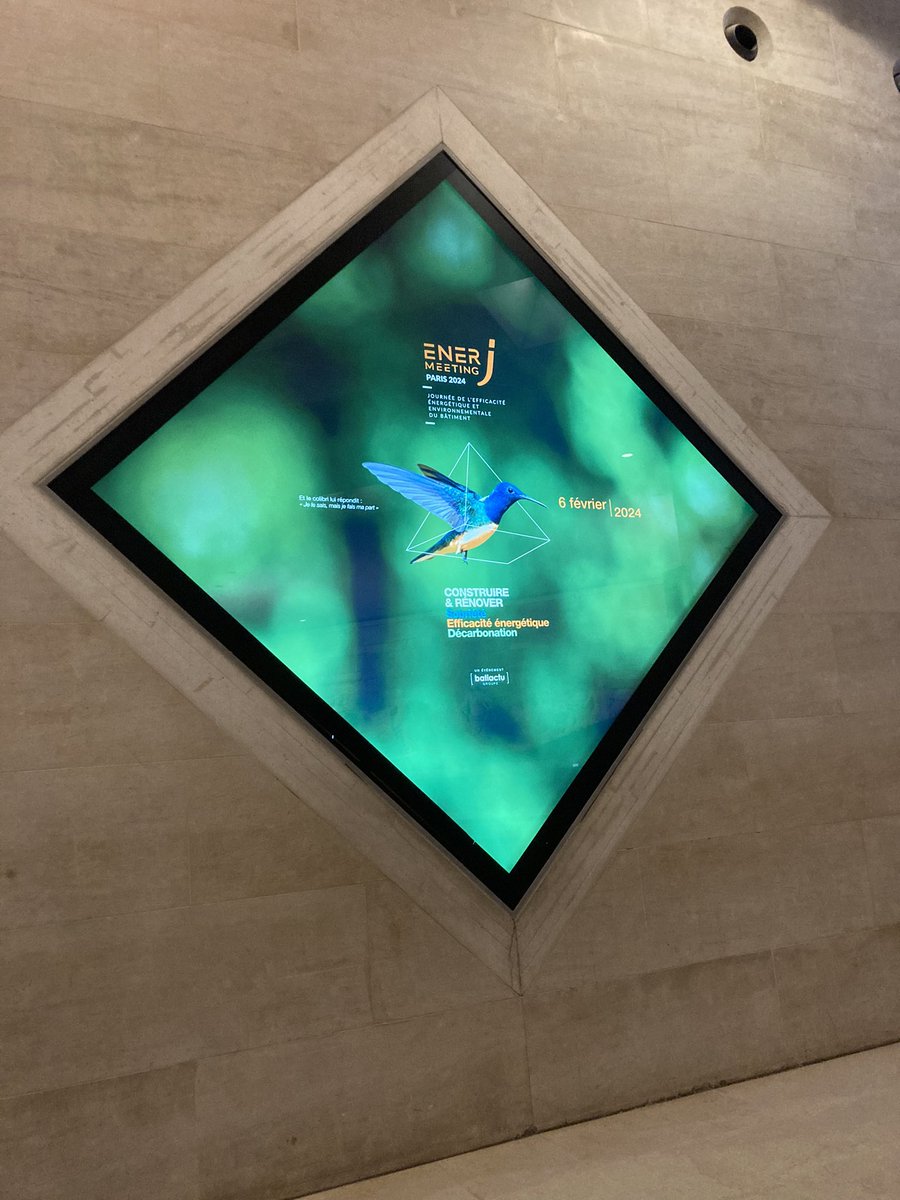 FranceStockpro's tweet image. [SALON] Hier se tenait l’@EnerJmeeting au @CdLouvre pour plébisciter les matériaux œuvrant pour la #décarbonation : biosourcés, écoconçus ou en #réemploi… La transition est engagée, et chacun.e de nous est un colibri qui peut y apporter sa contribution 
#touspourleréemploi