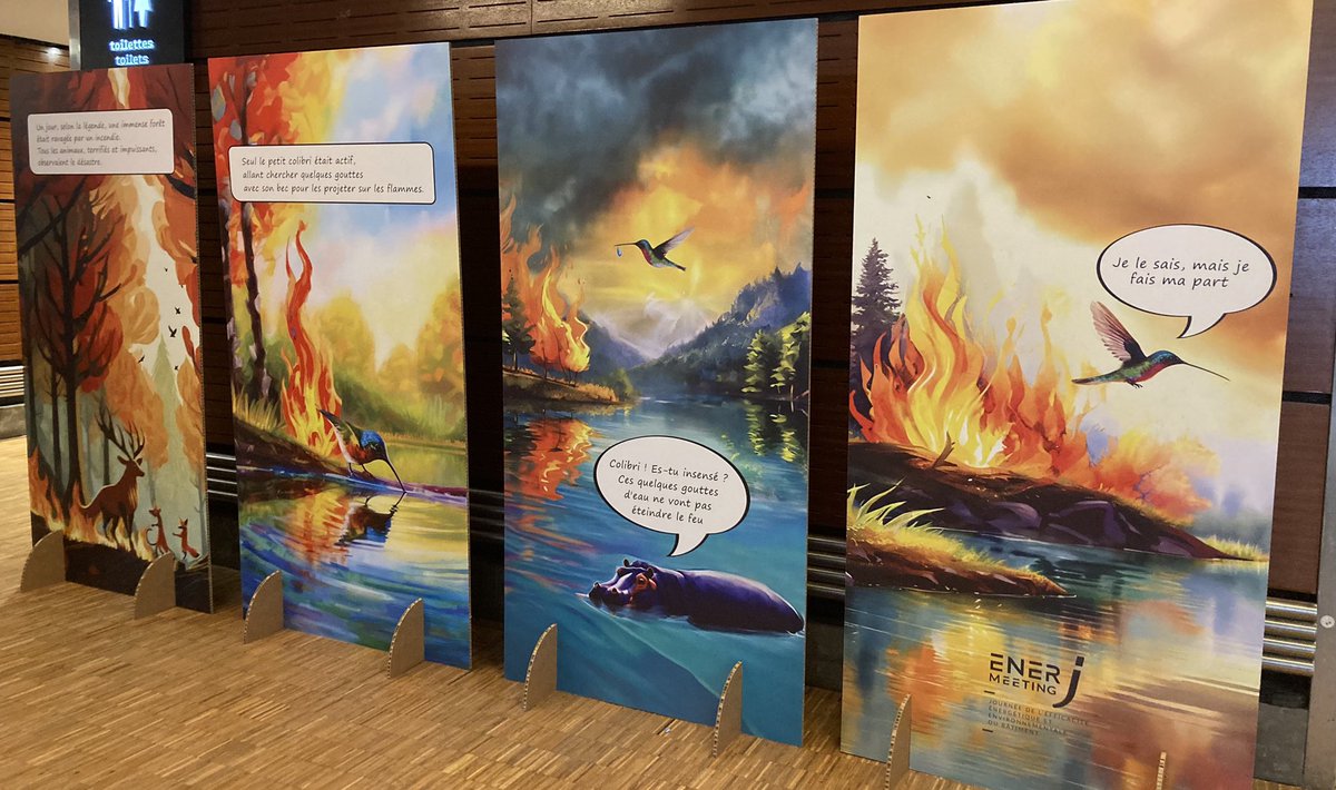 FranceStockpro's tweet image. [SALON] Hier se tenait l’@EnerJmeeting au @CdLouvre pour plébisciter les matériaux œuvrant pour la #décarbonation : biosourcés, écoconçus ou en #réemploi… La transition est engagée, et chacun.e de nous est un colibri qui peut y apporter sa contribution 
#touspourleréemploi