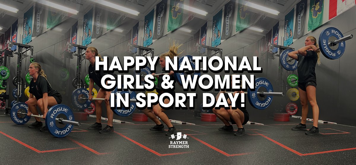 🏋️‍♀️ Happy National Girls and Women in Sport Day! 🏋️‍♀️