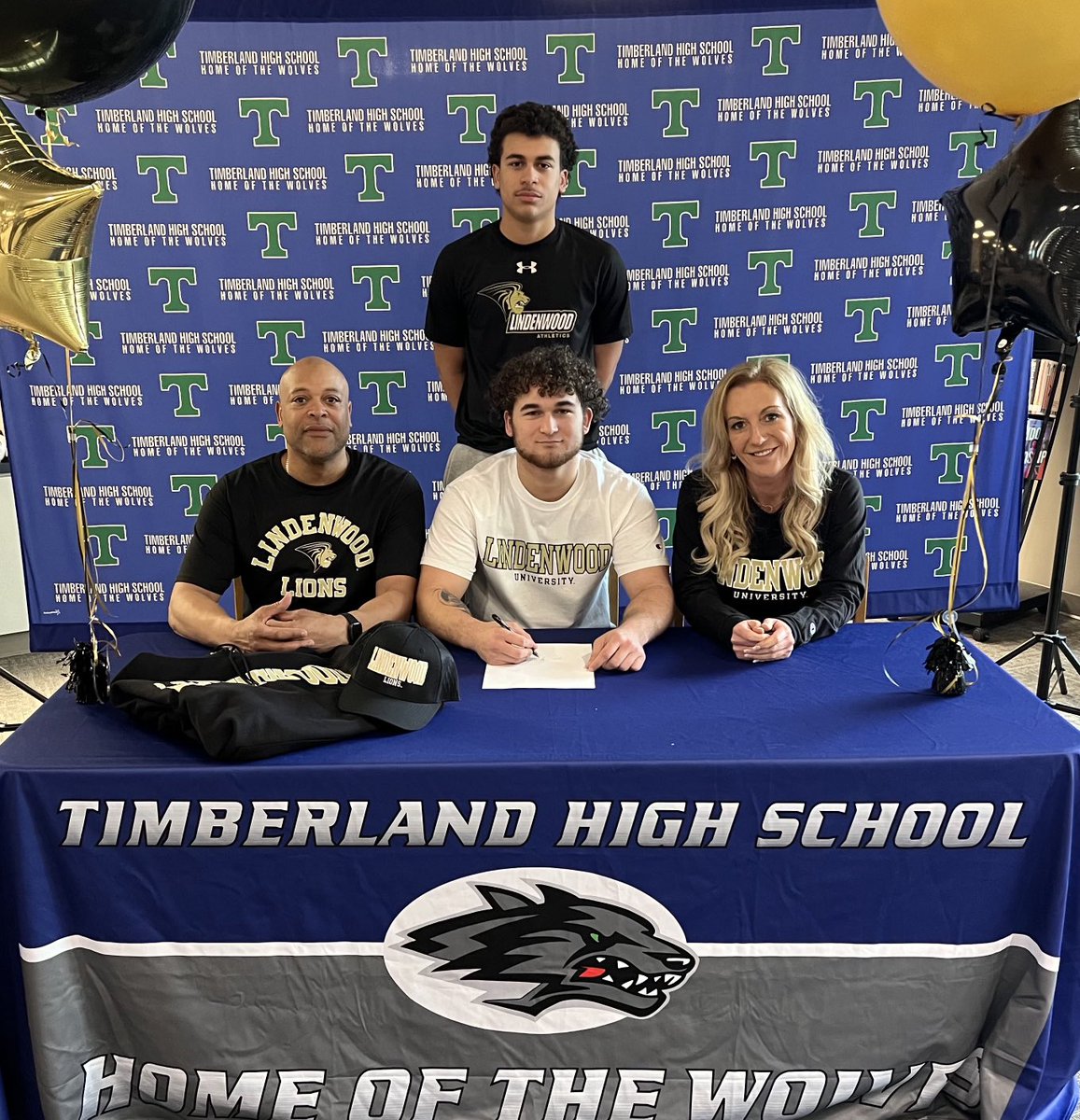 Congrats to Jaden Morrison for signing to cheer for Lindenwood!