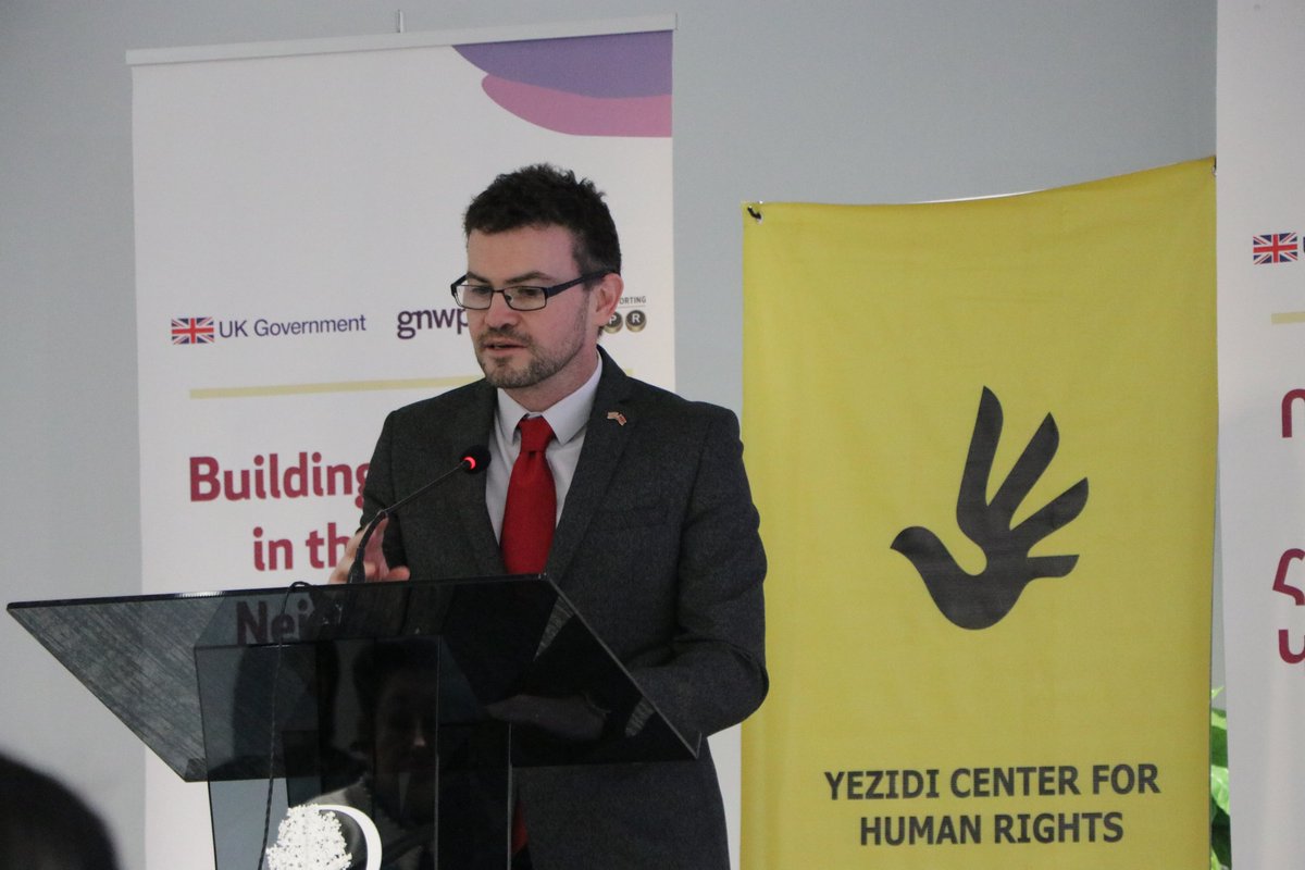 UKinArmenia's tweet image. Ambassador @JohnGallagherUK discussed women&apos;s rights in ethnic minority communities in 🇦🇲 under #UNSCR1325 #WPS Agenda. He emphasized, &quot;Peace cannot be sustainable unless it includes the views of all members of the community.&quot;
shorturl.at/gmyQ4
Project funded by #UKCSSF🇬🇧