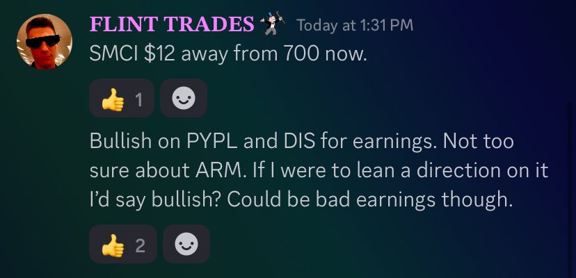 Clint | Options tweet media