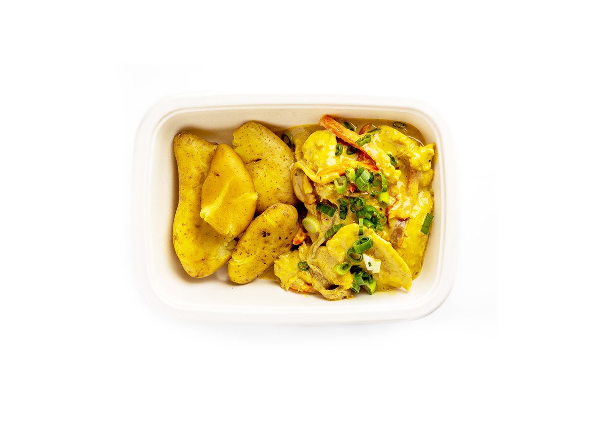 chefabemoiz's tweet image. Indonesian Turmeric Chicken with roasted potatoes , order now at @Cookunity