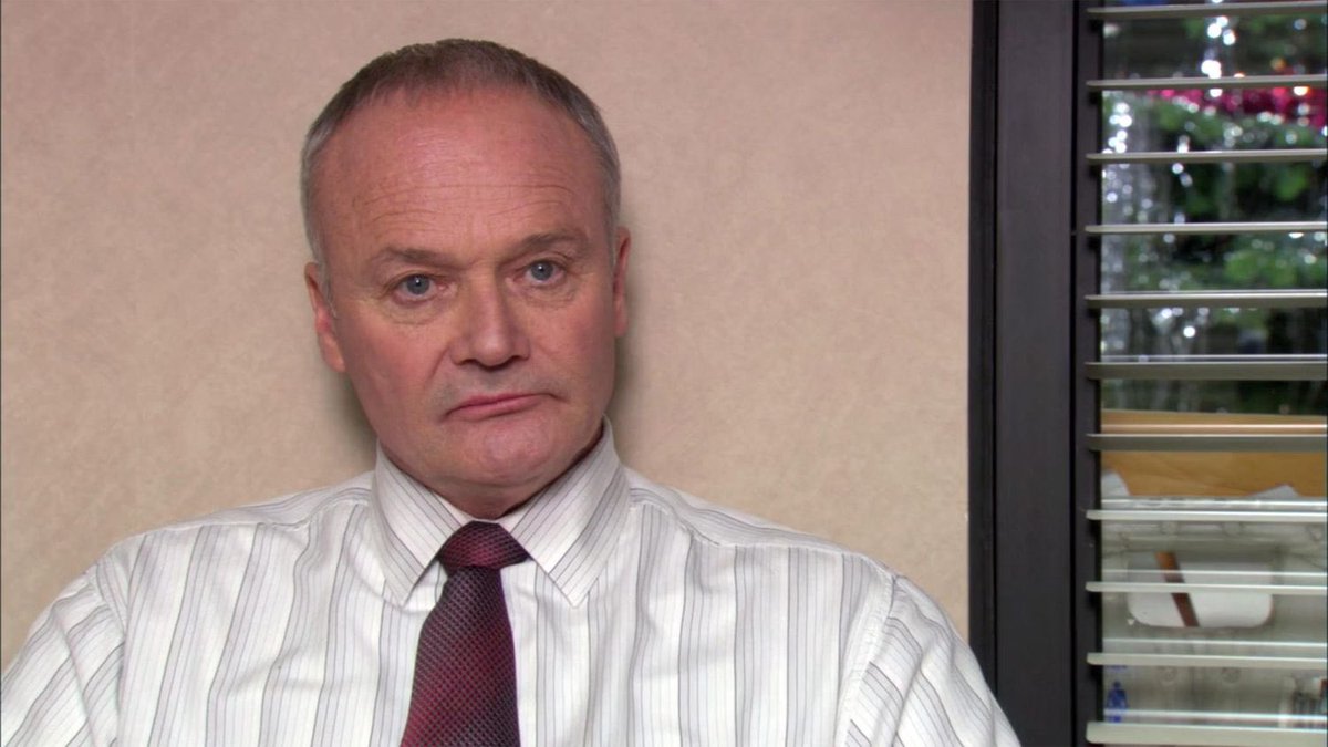 AAarstein's tweet photo. Whats your favorite Creed moment/quote? #theoffice #officememes #creed https://t.co/xLtZuaK7Dg