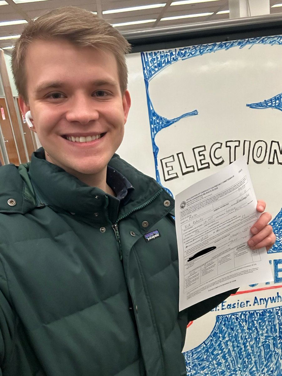 I have filed as a Delegate to the Indiana State Democratic Convention! These delegates are very important, and the deadline to file is Friday at noon. The delegates vote for the Party nominees for Lieutenant Governor, Attorney General and Delegates to the National Democratic