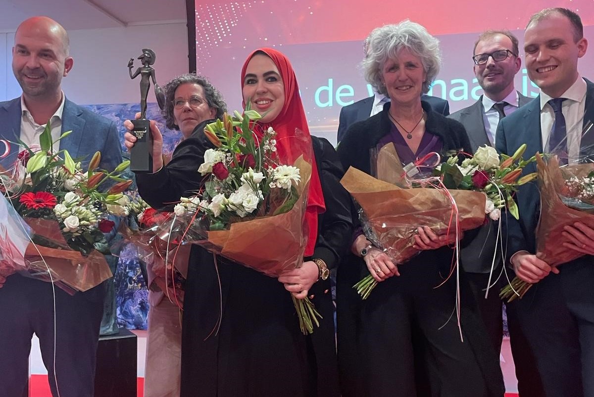 Wethouder Aboyaakoub-Akkouh is Beste Lokale Bestuurder 2023 bit.ly/3w6FlmB #amersfoort #binnenlandsbestuur #trots