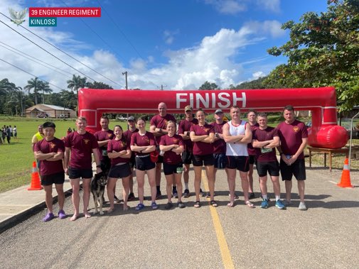 The Run Green - Run Clean Marathon, is an exhilarating, environmental friendly event. In January, members from 39 Engr Regt enjoyed a scenic run through Belize and also contributed to a cleaner planet by picking up litter on route. #sapperstrong