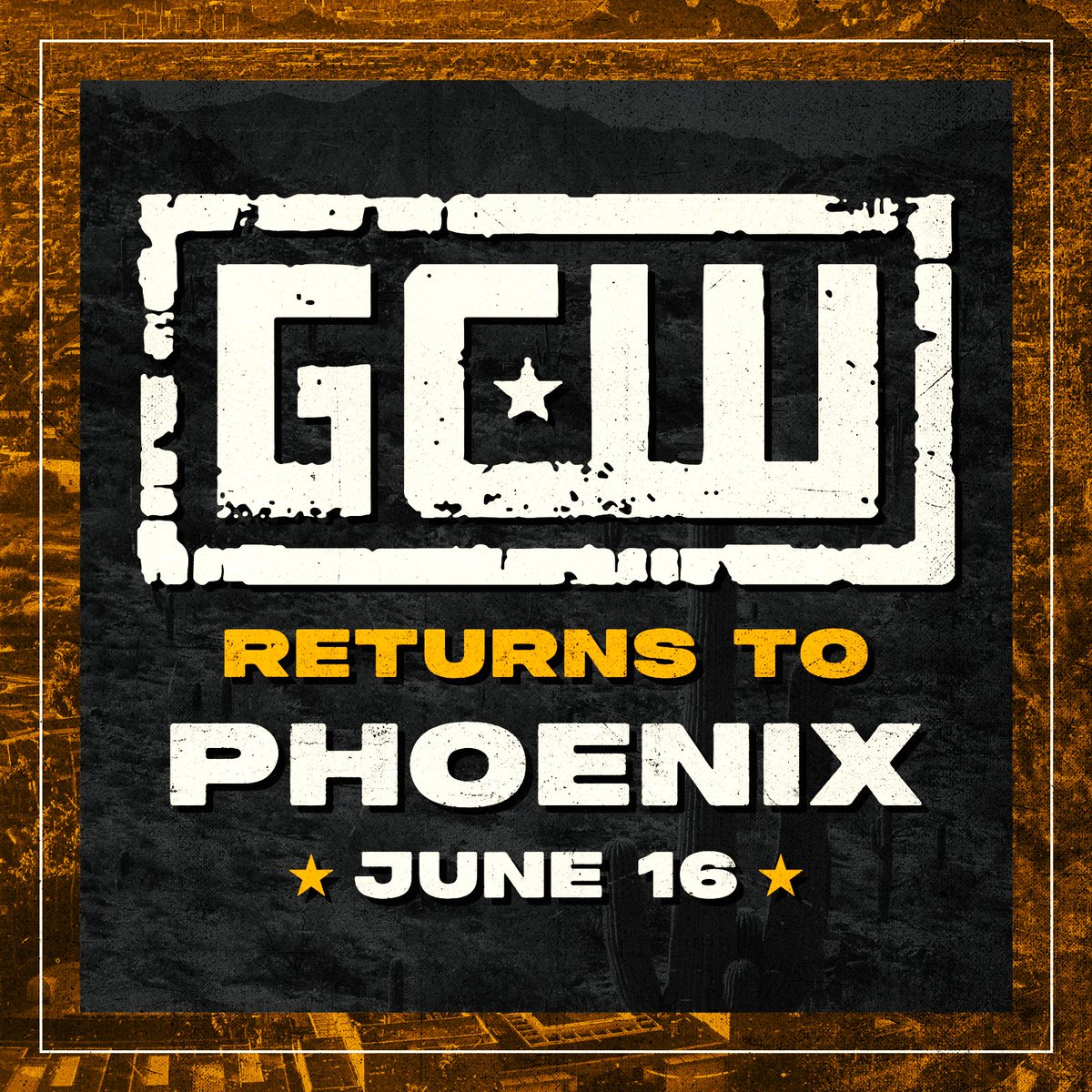 ICYMI Fresh off the heels of a SOLD OUT back to back Doubleheader weekend... GCW returns to: *LOS ANGELES* Saturday, April 20th *PHOENIX* Sunday, June 16th Additional info coming soon...