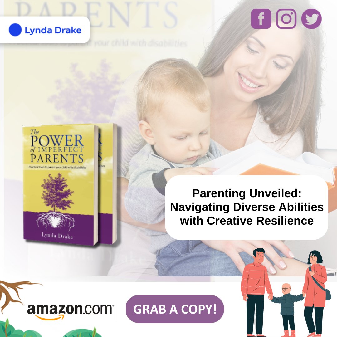 A blog offers insights on parenting diverse abilities, communication and sensory tips, and celebrating resilience through creativity and love. 

Stay tuned for more!

#LyndaDrake #Author #ParentingTips #CreativeParenting