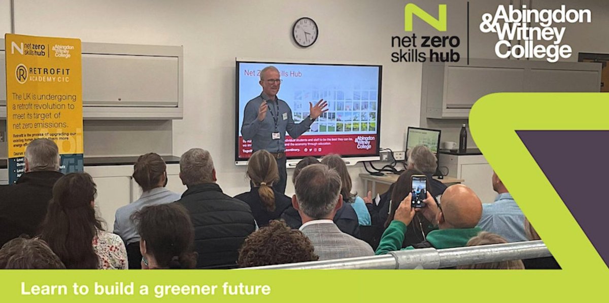 Want to find out about becoming an expert in domestic retrofit? 💚🏠🔨🔌🧣 Check out these free events from the Net Zero Skills Hub: eventbrite.co.uk/o/abingdon-wit…