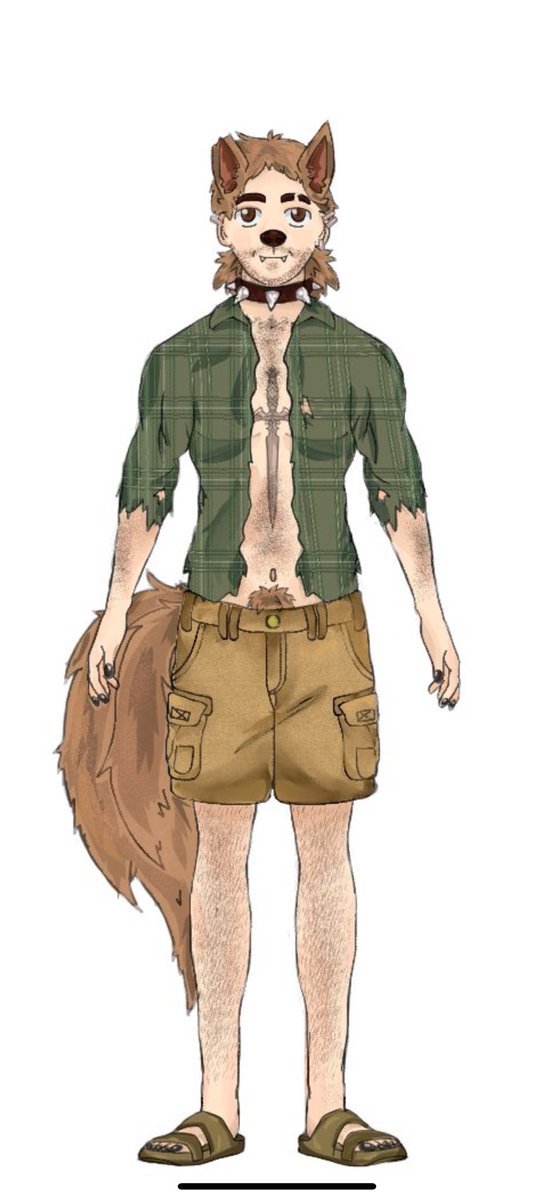 H0wlTWD's tweet photo. Oop new art work just dropped (made by me) whatcha all think? #pngtuber #vtuberen #wolfdude https://t.co/maC9fUwMkj