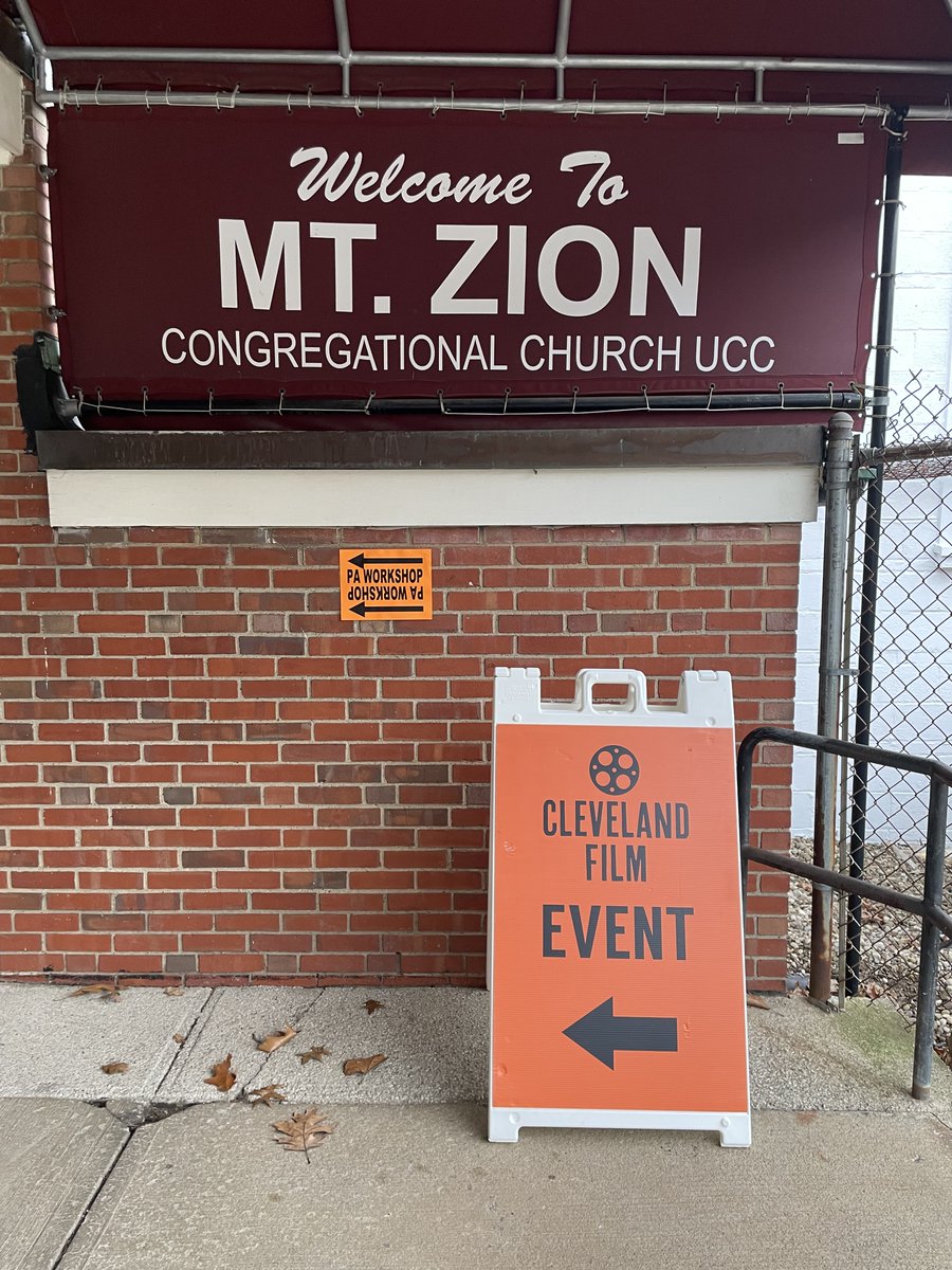Cleveland_Film's tweet photo. #WorkInFilmWednesday Thank you for everyone who attended our PA Workshop at Mt. Zion this past Saturday! Thank you to our special guests Tony Evanovich and Kevin Taylor for generously sharing their expertise on building a career in the film and media production industry. (1/2) https://t.co/wiCD6edHxK