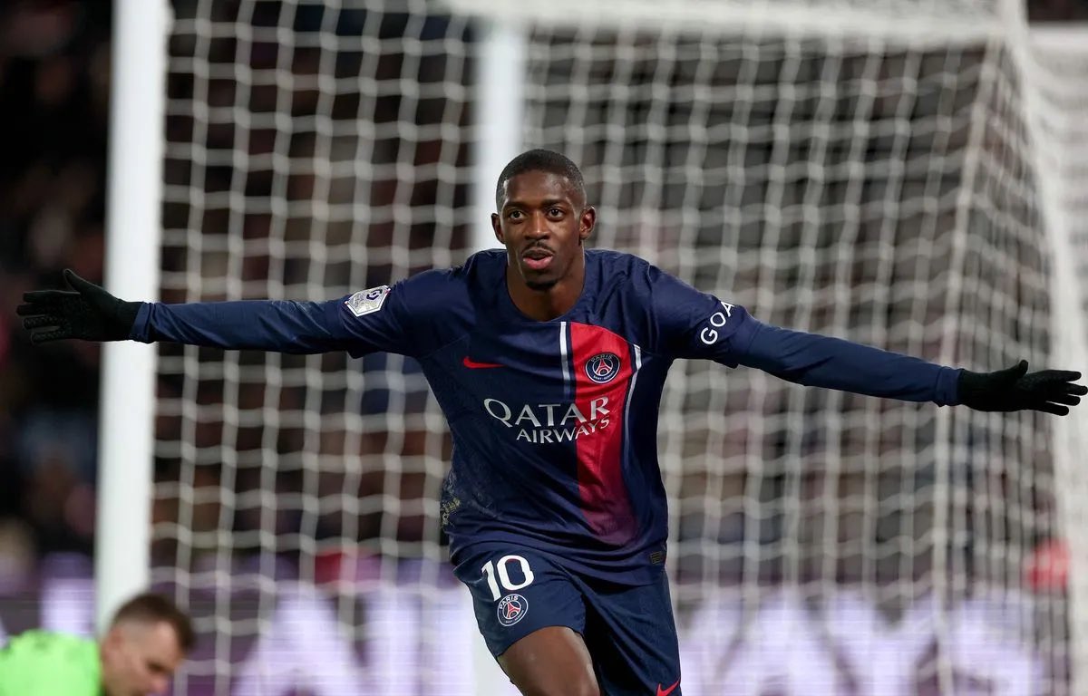 MediaParisien's tweet image. Le PSG a un totalement un autre visage lorsque Ousmane Dembélé est sur le terrain.

#PSGSB29 | #CDF