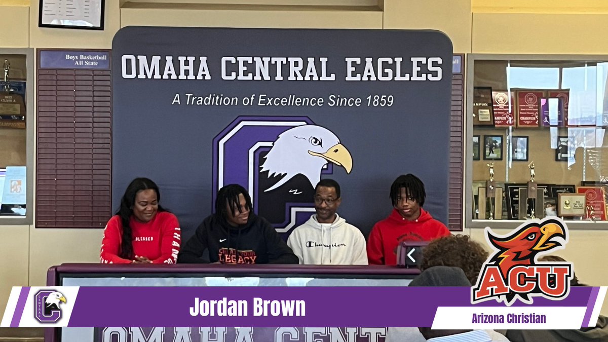 Congrats to @OPSCHSBT own Jordan Brown on signing with <a href="/firestormtrack/">Arizona Christian T&F</a>! We cant wait to see what the future holds for you #DowntownProud #AlwaysAnEagle