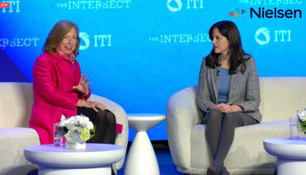Onstage at #TheIntersect2024, our @SiemensUS_CEO joins Anne Neuberger, Deputy National Security Advisor for Cyber and Emerging Tech, @WhiteHouse, for a discussion about balancing risks and opportunities with #AI.