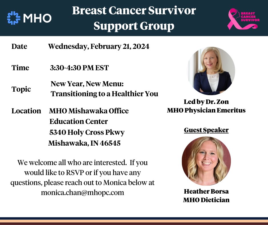 OneMHO's tweet photo. Join us on February 21 at 3:30 pm for an insightful conversation about food and nutrition with Heather Borsa. Whether you're new to healthy living or looking for ways to add a dash of nutrition to your daily routine, this talk will promote good health for everyone. https://t.co/RZ0RUyC5Uj