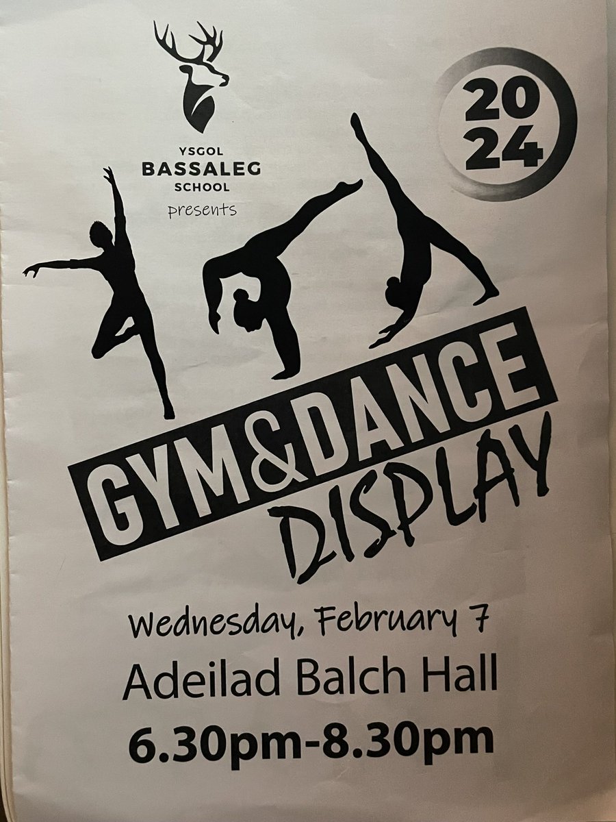 Wow - what a show! Massive congratulations to the brilliant performers who took part in our 1st Gym & Dance display in Adeilad Balch & all those who helped backstage & front of house. So proud of our wonderful students & brilliant team of staff @BassalegSchool1 🌟@BassalegPE