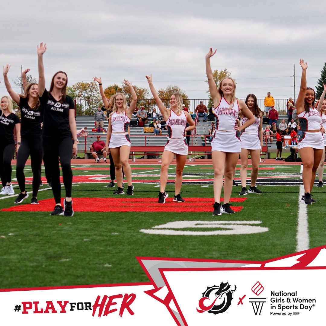 On NGWSD, we honor and celebrate the past, present and future efforts of the incredible women of Dragon Athletics. #NGWSD #PlayforHer
