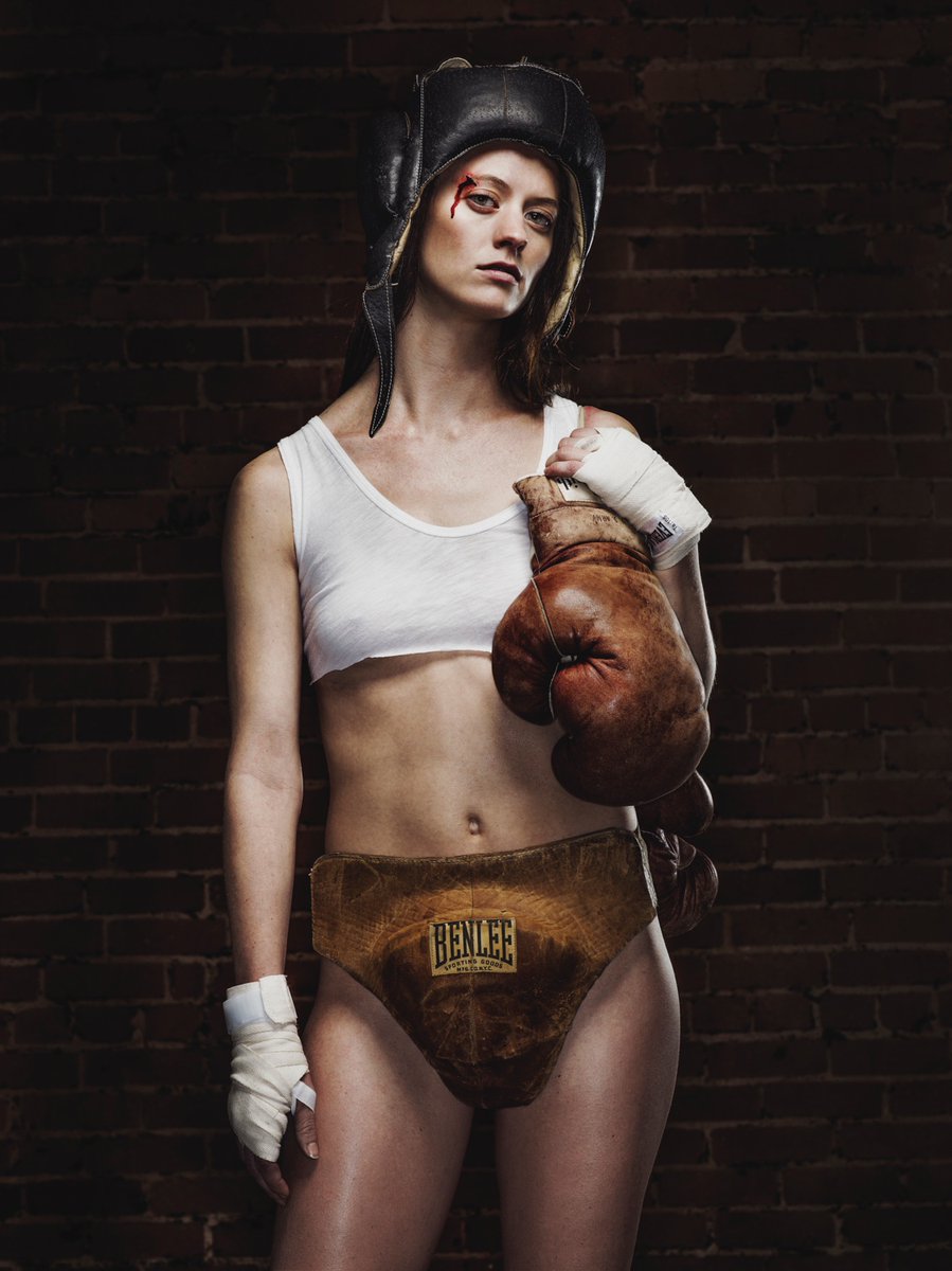 There will be #Blood, a series of #portraits recognizing the efforts and strides of #women around the world. #Beauty meets #darkness in society’s growth from @napolitanophoto. #DougTruppe #ClaudioNapolitano #GirlsAndWomenInSportsDay #WomensHeartWeek #NationalHeartMonth #boxing