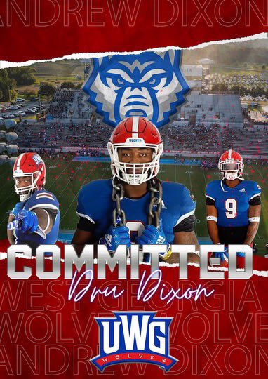 Andrew_Dixon9's tweet image. 100% Committed, Blessed to play Division 1 Football! #Uwg #Pack24
@UWGFootball @CoachRudyG @CoachHam11 @Worth_Football @RecruitGeorgia