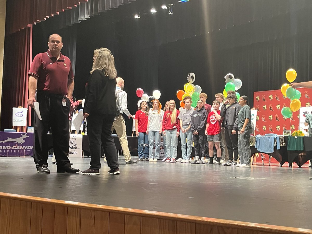 SRHSFootball1's tweet photo. Congratulations @McleodWestlee signing today with @Coach_Stutz @Rocky_Football It’s a great day to be a Stallion! @ShadowRidgeHS @AthleticsShadow https://t.co/OygyO9EjV7