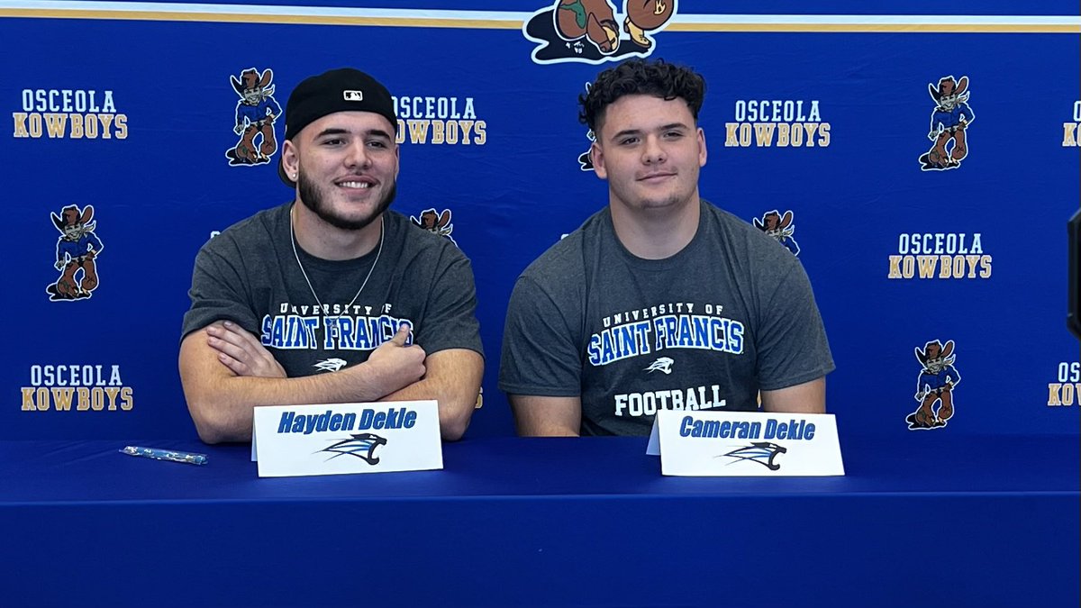 CamDekle's tweet photo. Double trouble headed to @usf_fb @USF_Sherman @CoachDonleyUSF https://t.co/HGuNbjPXDU