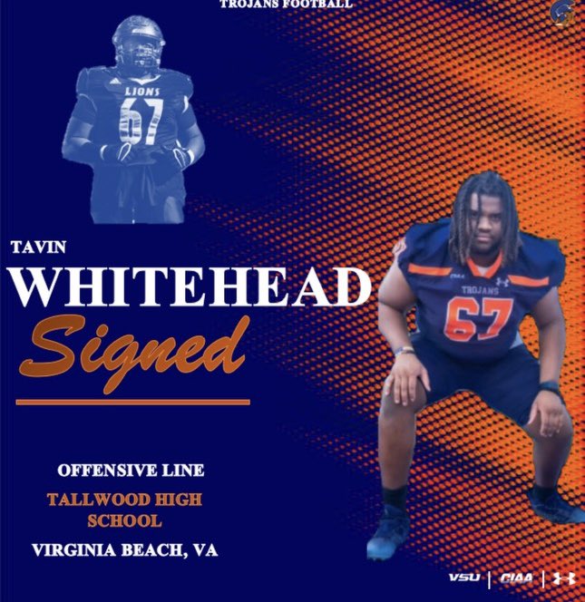 Greater Happens Here. Trojan Faithful, Let’s Welcome Tavin Whitehead to the Land of Troy! #NSD24 #HailState🔸🔹⚔️