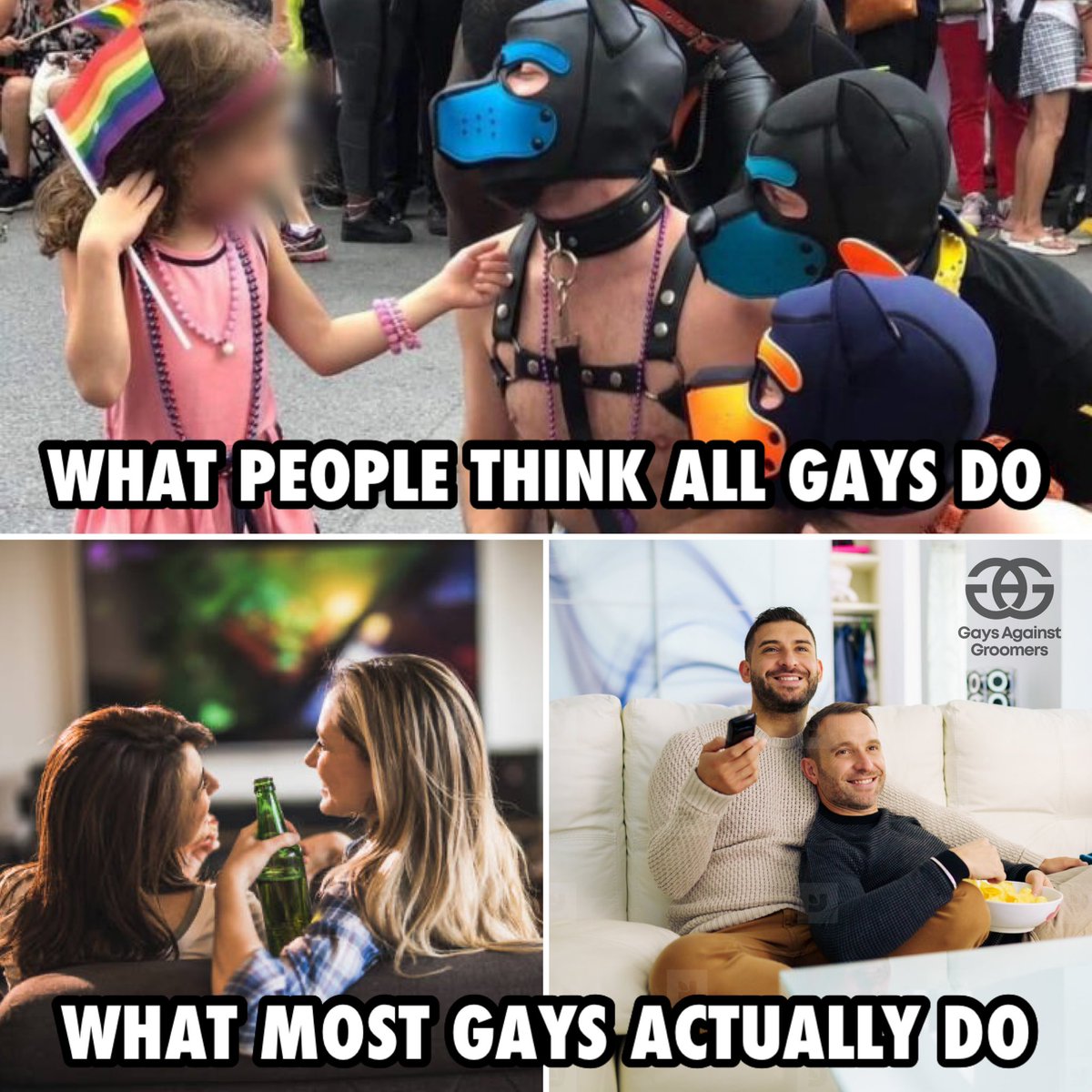 againstgrmrs's tweet image. We’re doing all we can to show the public that the majority of gays and lesbians are not only nothing like what the fringe minority portrays, but that we abhor them and what they do just as much as everyone else, if not more. 

They are setting us back decades with their…