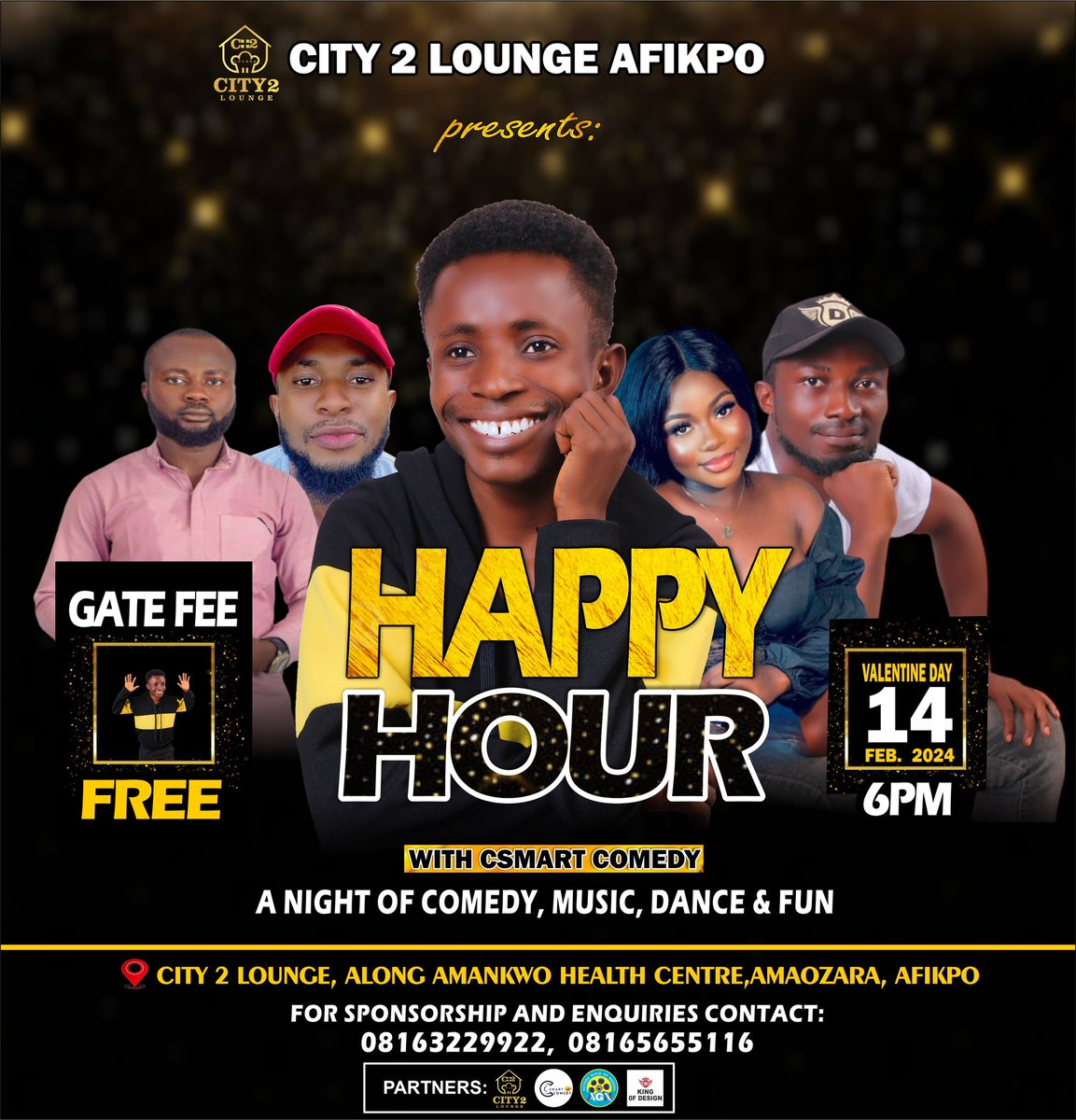 C_Smartor's tweet image. I use this medium to invite you to my upcoming SHOW. Please be there for me. #Csmartcomedy