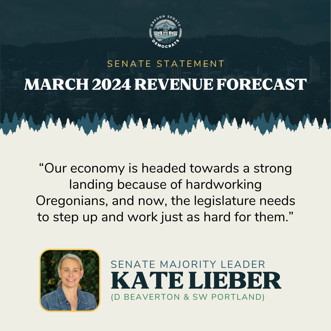 In 2024, we need to make sure Oregon's resources are focused on turning our shared problems into shared solutions. Full statement: bit.ly/3SOytTT #orleg #orpol