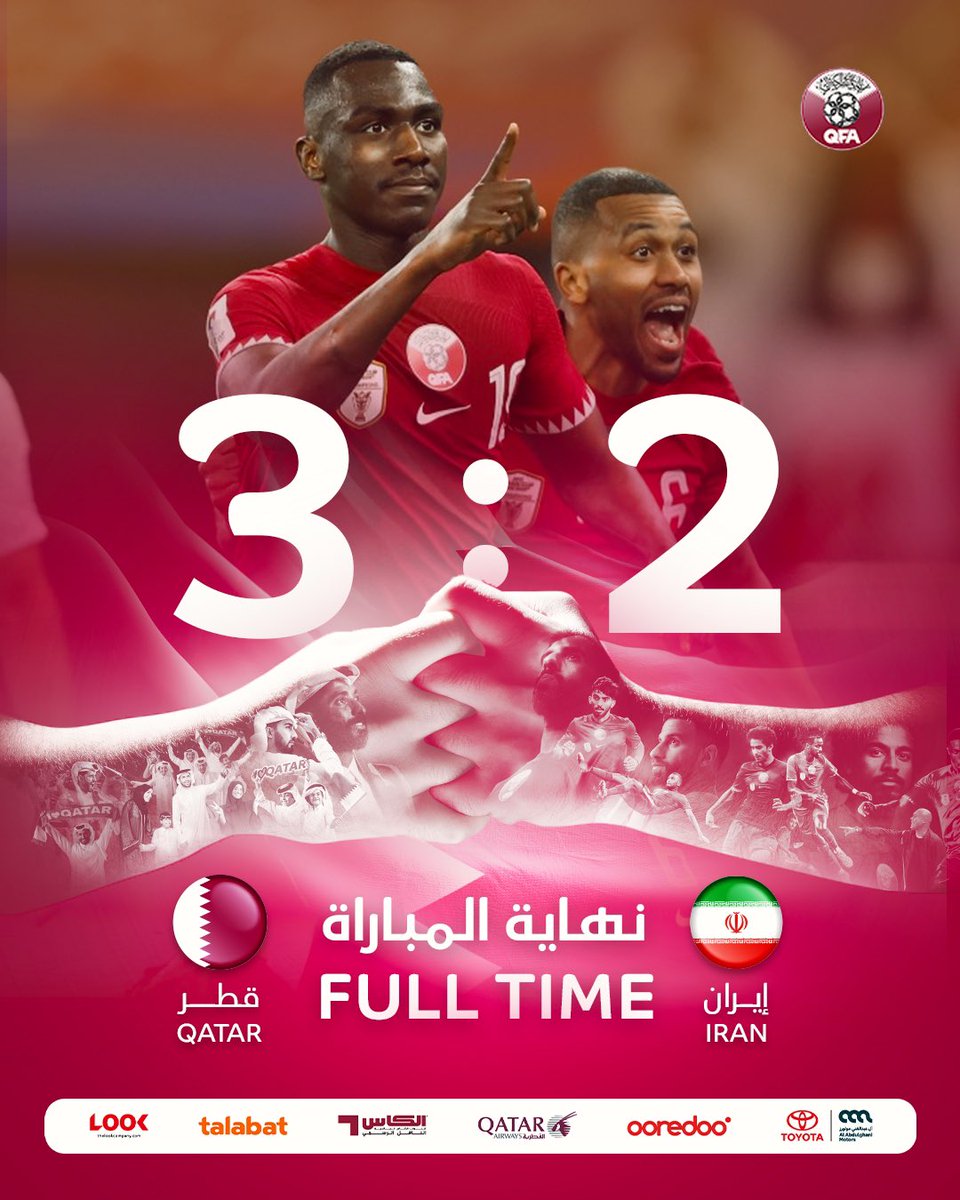 QFA's tweet photo. الكلام للجميع .. والأفعال لـ #العنابي 🇶🇦😎

إلى النهائي في لوسيل ودني ✈️💪 https://t.co/4Cv8X20JTb