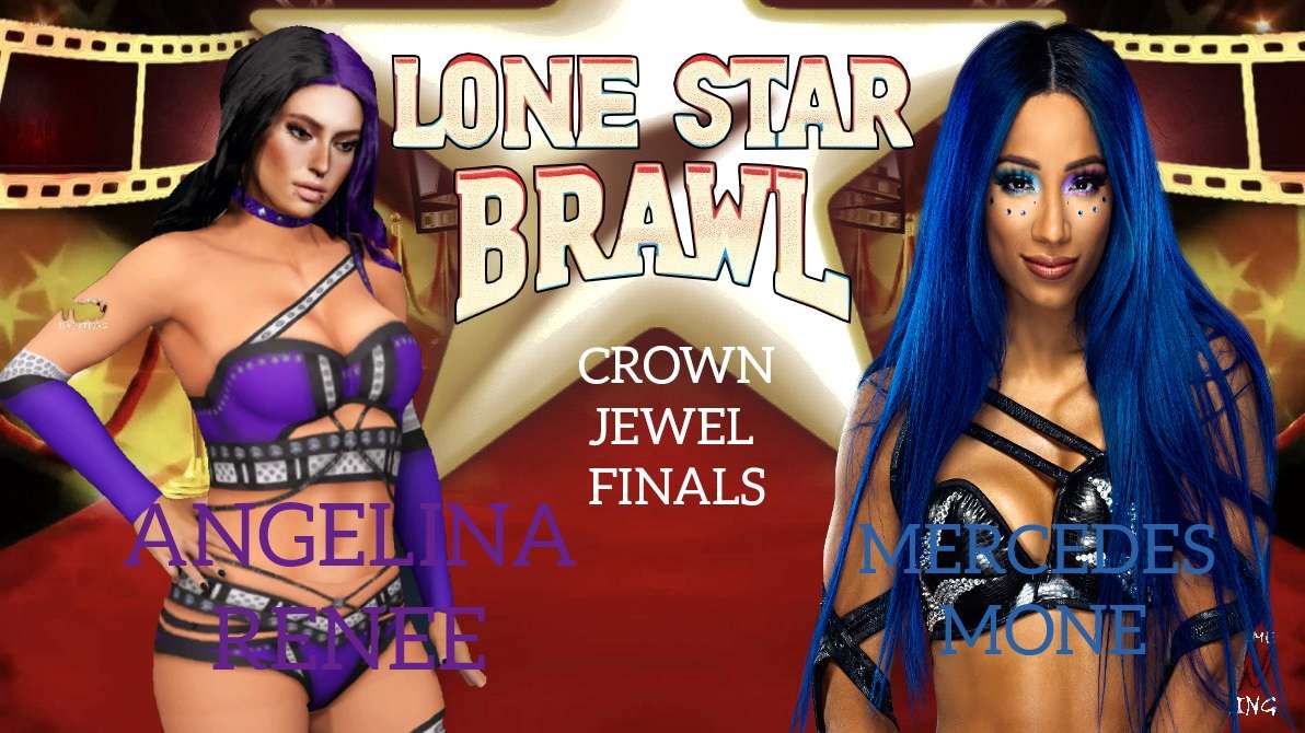 TEW_EFED's tweet photo. THE CROWN JEWEL FINALS ARE HERE

@AngelinaRenee2K VS @overord10 

WHO WILL WALK OUT AS THE FIRST EVERY CROWN JEWEL CHAMPION 

#WeWantCodyVsRoman #SaveInsideJob #WWE #WWE2K23 #EFED #CAW

https://t.co/tSIbe7AS3t https://t.co/EFlQWvs6iG