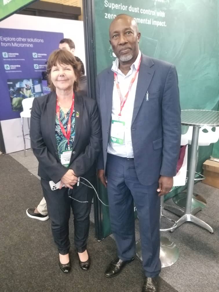Today our CEO <a href="/FrankMugyenyi2/">Frank Dixon Mugyenyi</a>  met Ms Paula Caldwel, Chair- Canada - Africa Chamber of Business and agreed on many big projects.
<a href="/AfricanAmdc/">African Minerals Development Centre (AMDC)</a> 
<a href="/MineNewsAfrica/">Mining News in Africa</a>