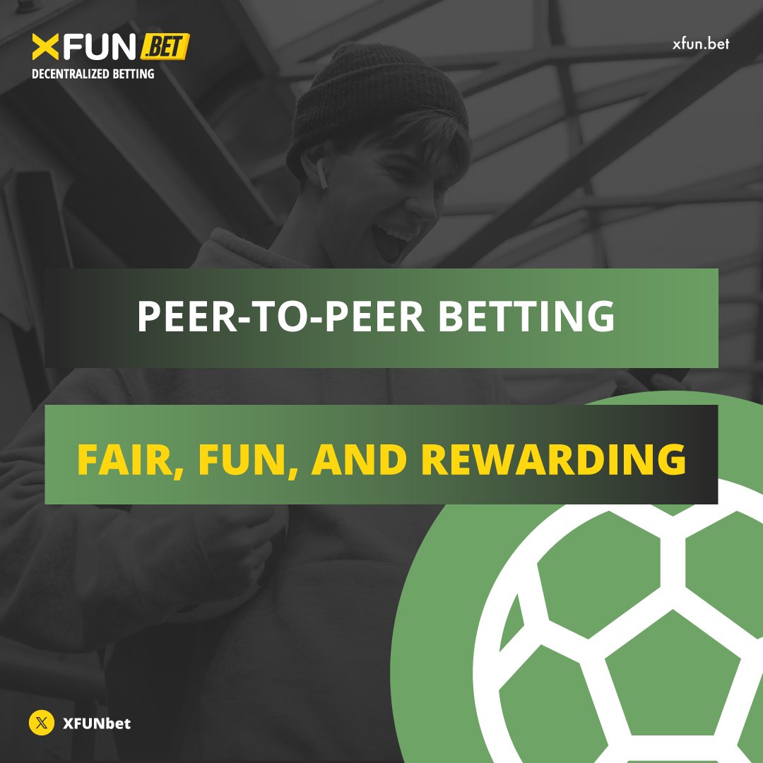 🚀 Explore the unique advantages of peer-to-peer betting this February with #XFUNBet. Fair play, better odds, and a vibrant community await! 🔗xfun.bet #P2PBetting 🌟