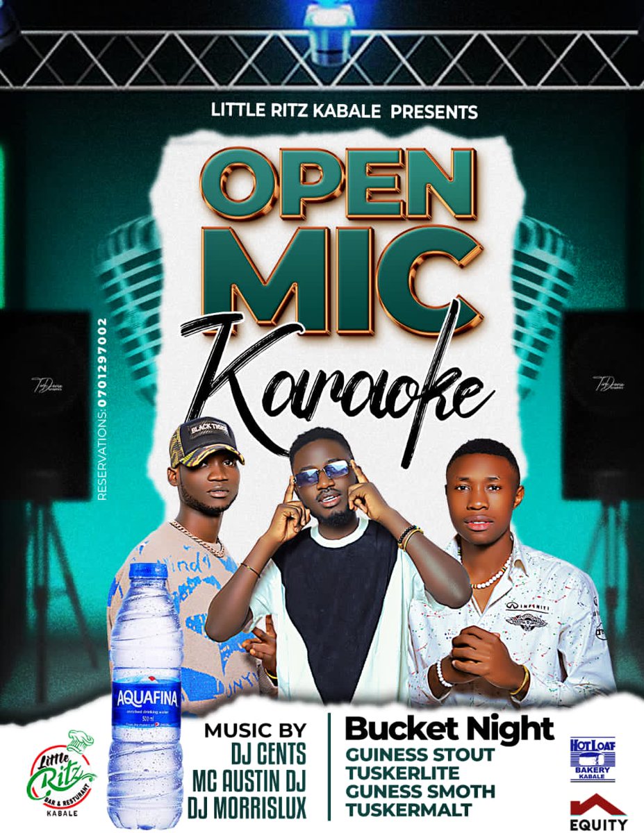 MusiikaOscar256's tweet photo. Sing your heart out,Unleash your voice https://t.co/LcXumbbRSd