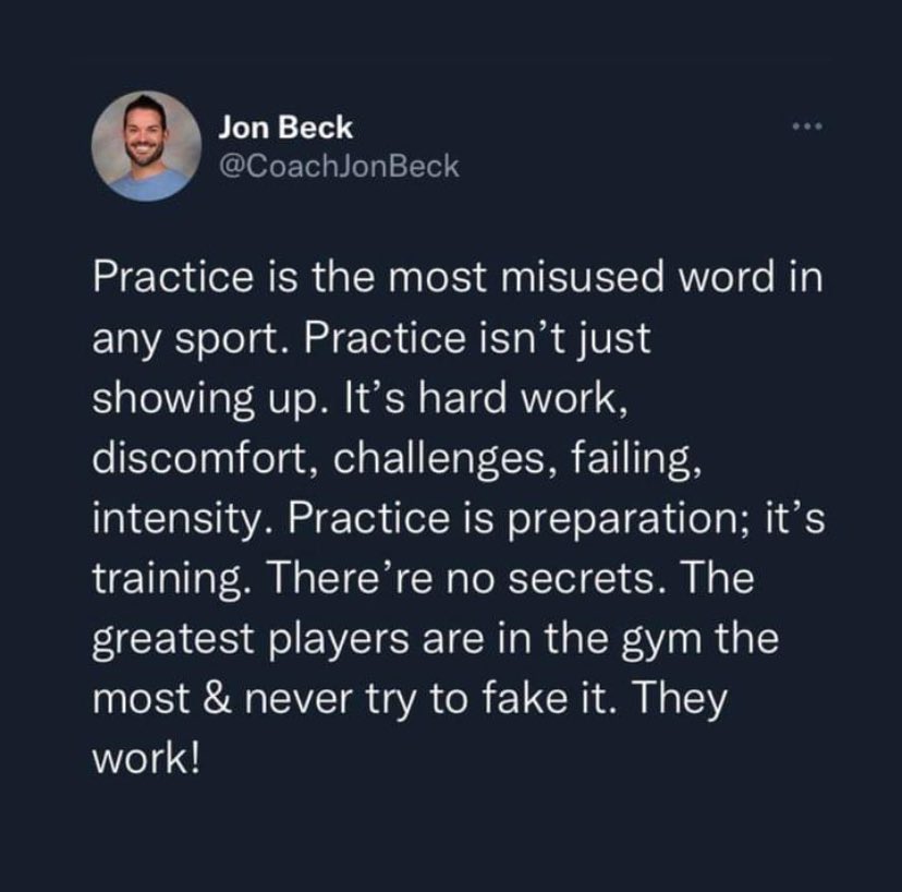 CoachHarville's tweet photo. Just being present isn’t getting you better, what you do with your time will be found out‼️ https://t.co/Ra70Pp0mrk