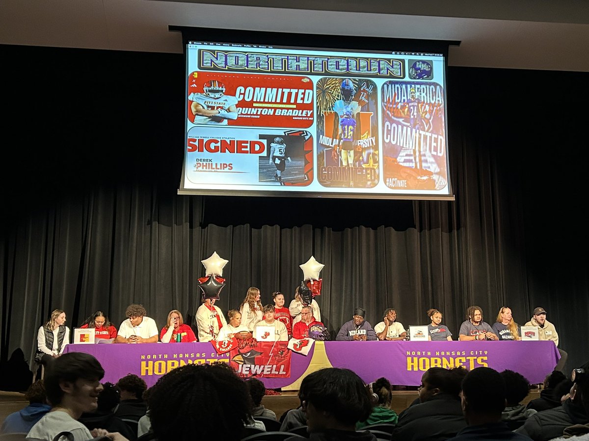 💜💛NATIONAL SIGNING DAY! Congrats to all the amazing athletes who signed today!🐝