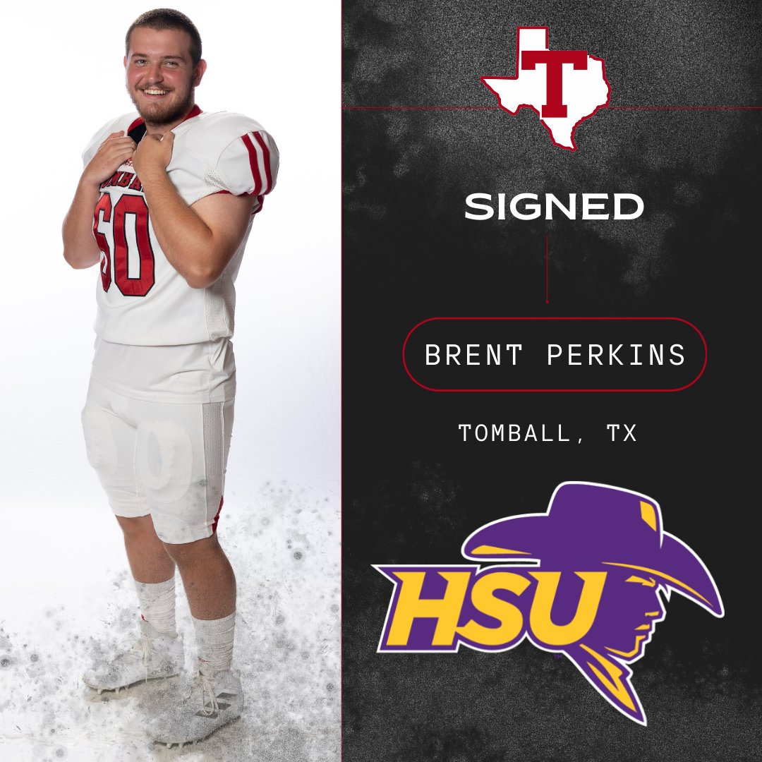 Congratulations <a href="/BrentPerkinsII1/">Brent Perkins III</a> for signing today with <a href="/HSUAthletics/">HSU Athletics</a> #FHFT #CollinsStrong #ItsWhatWeDo