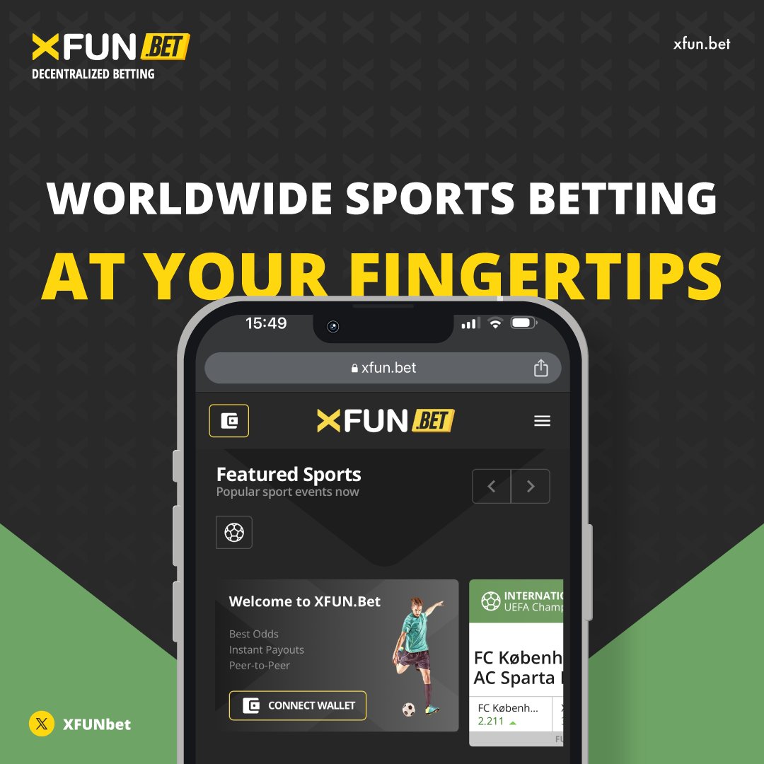 🌍 Did you know? #XFUNBet offers global access to betting markets. 

Bet on international sports from anywhere, anytime! 🌏🔗xfun.bet #GlobalSportsBetting