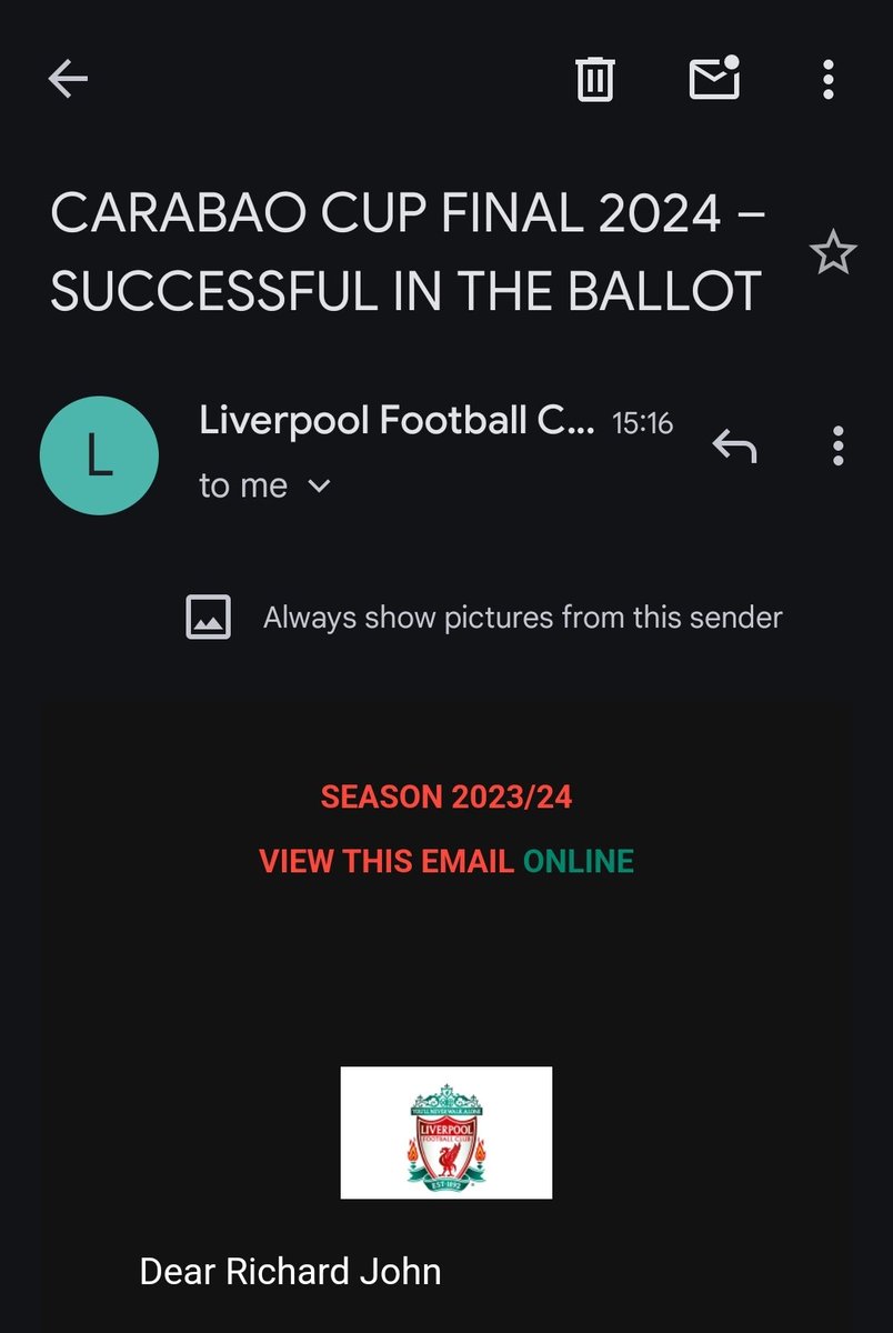 Successful ballot again #LFC
