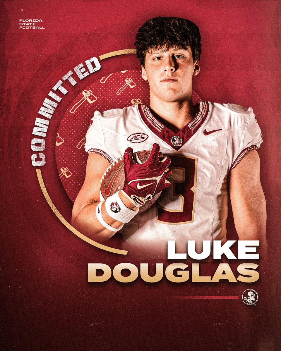 Extremely blessed to announce that I will be furthering my academic and athletic career at Florida State University. Beyond excited for what’s to come. Go Noles! 🍢🍢🍢