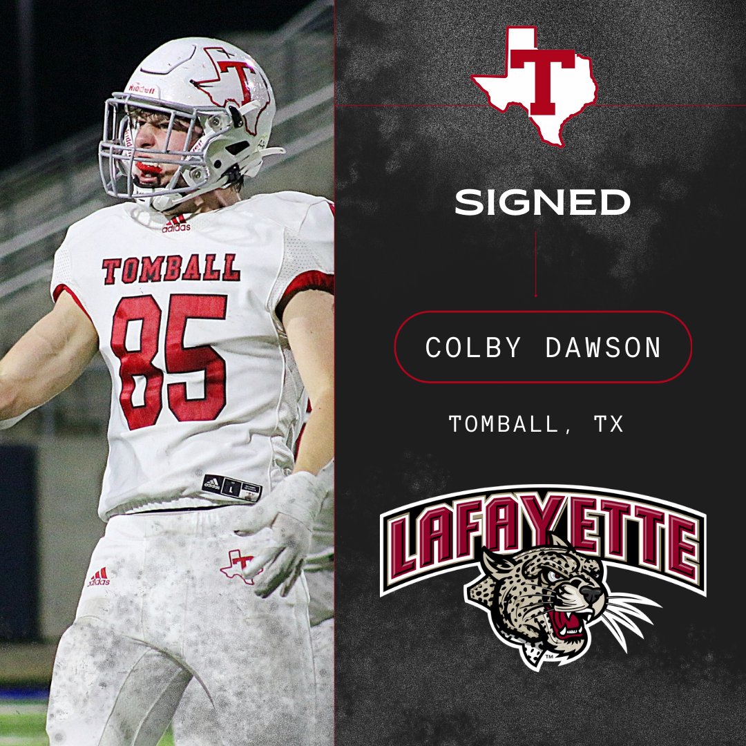 Congratulations @colby_dawson17 for signing today with @LafayetteFB #FHFT #CollinsStrong #ItsWhatWeDo