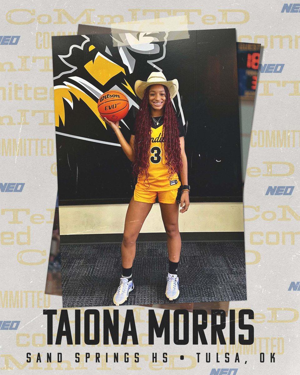 NEO_WBBall's tweet photo. 🔷🔱FUTURE LADY NORSE ALERT🔱🔷
Join us in welcoming Taiona Morris @TaionaMorris_  to our Family! GREAT DAY TO BE A LADY NORSE!!!! #RowNorseRow #TheNorseWay #Committed #WeAreNEO https://t.co/l59FdOFNmq
